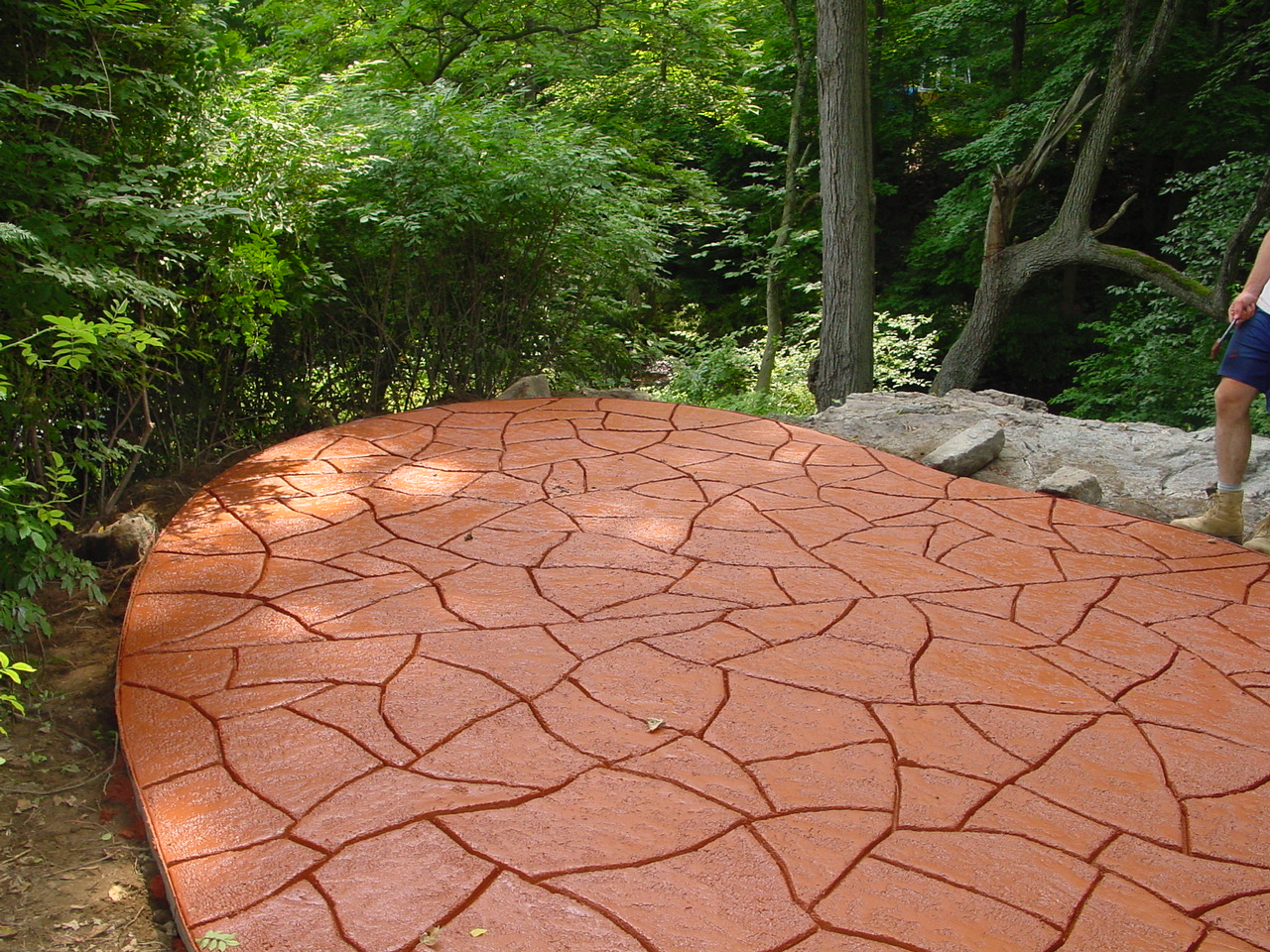 Etched in stone lines