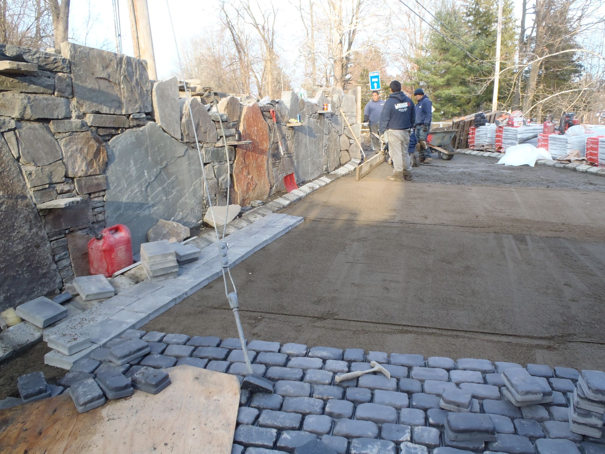Paver work